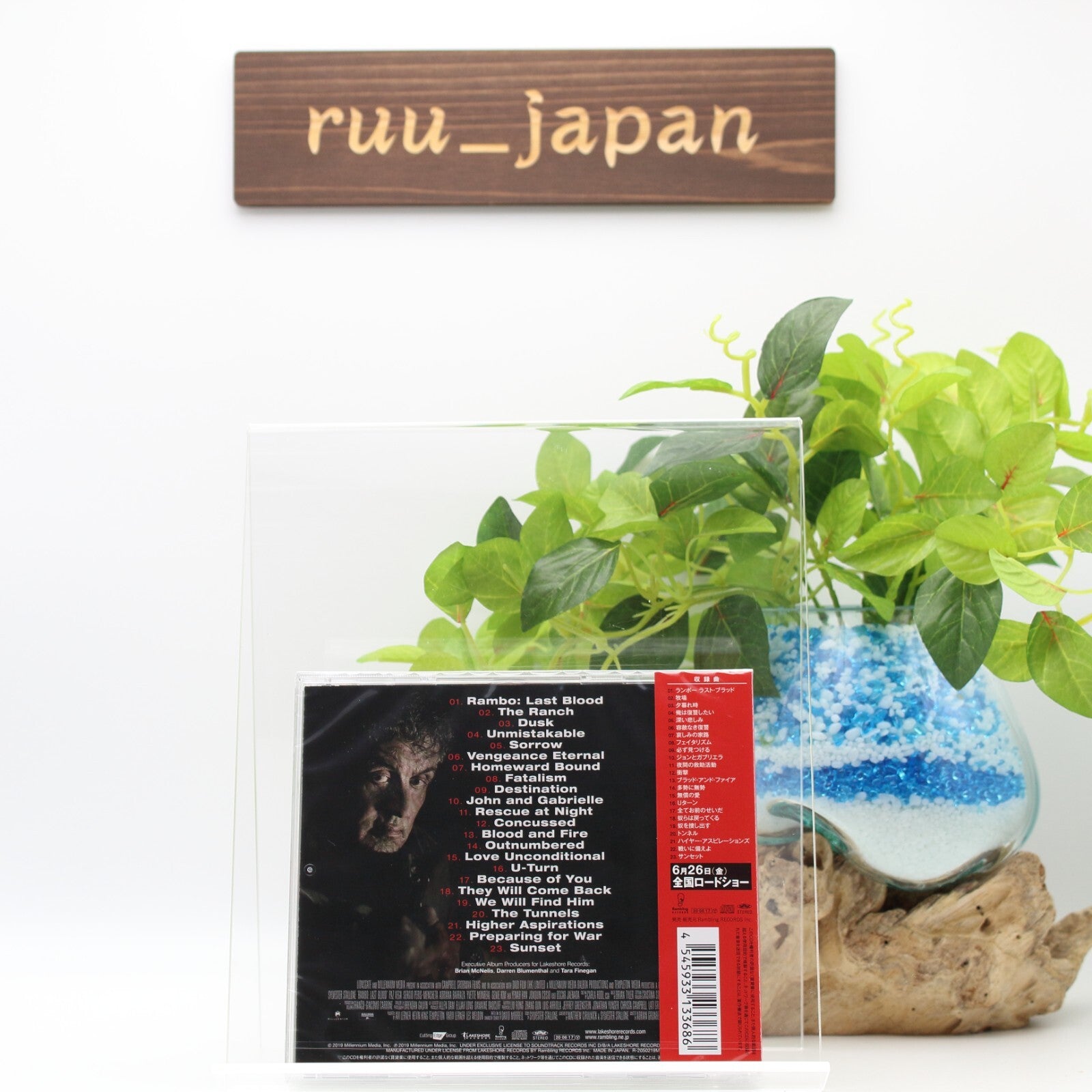 Brian Tyler Rambo Last Blood Original Soundtrack CD Japan RBCP-3368 new