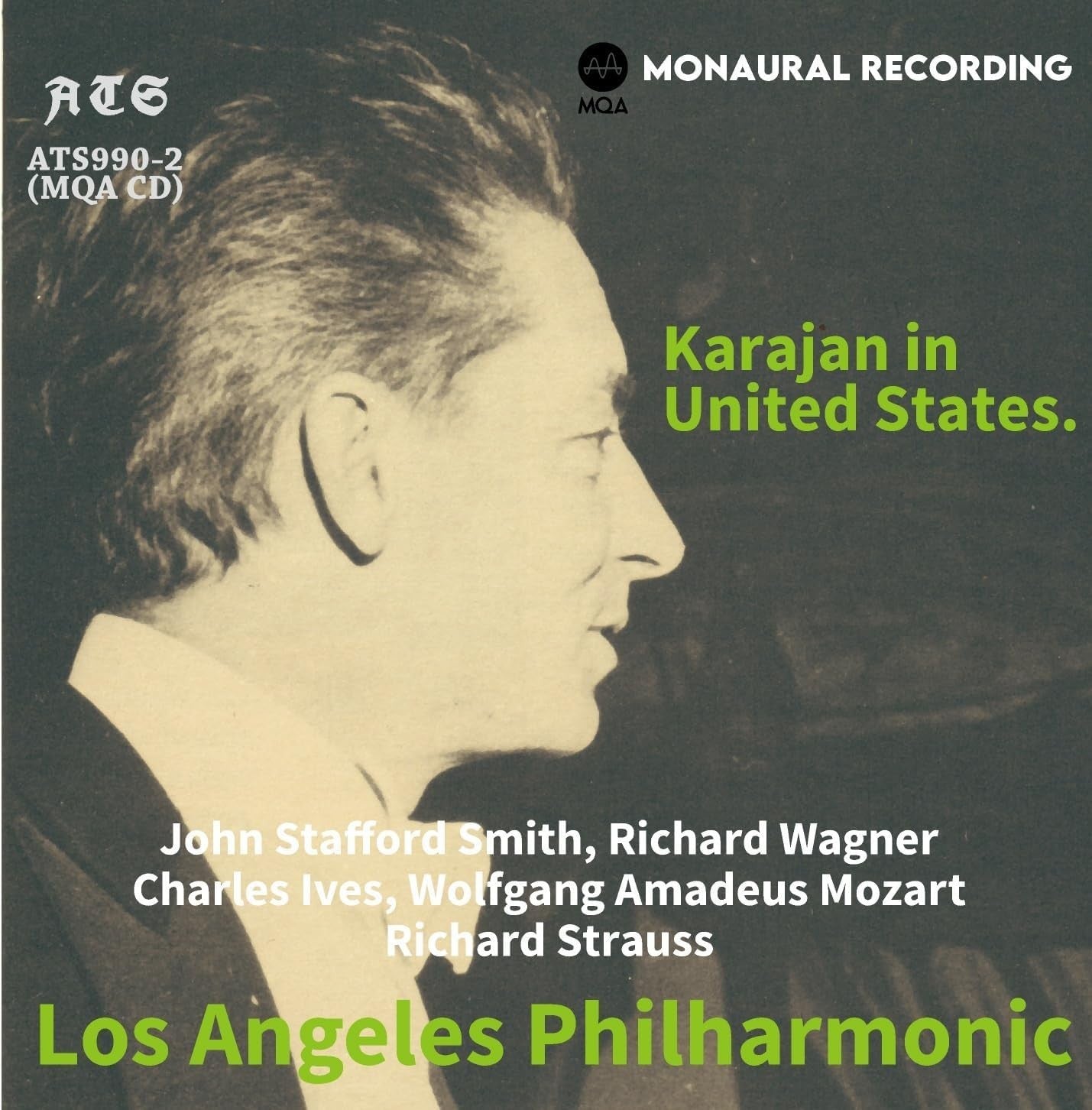 Karajan in United States 1959 Los Angeles Philharmonic MQA-CD JAPAN NEW