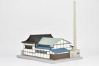 TOMYTEC Building Collection Kenkore 179 Station bathhouse Diorama supplies New