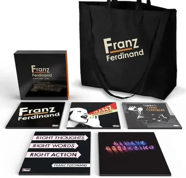 New FRANZ FERDINAND-Albums [2004-2018]-JAPAN CD+STICKER+BAG Box Bonus Track