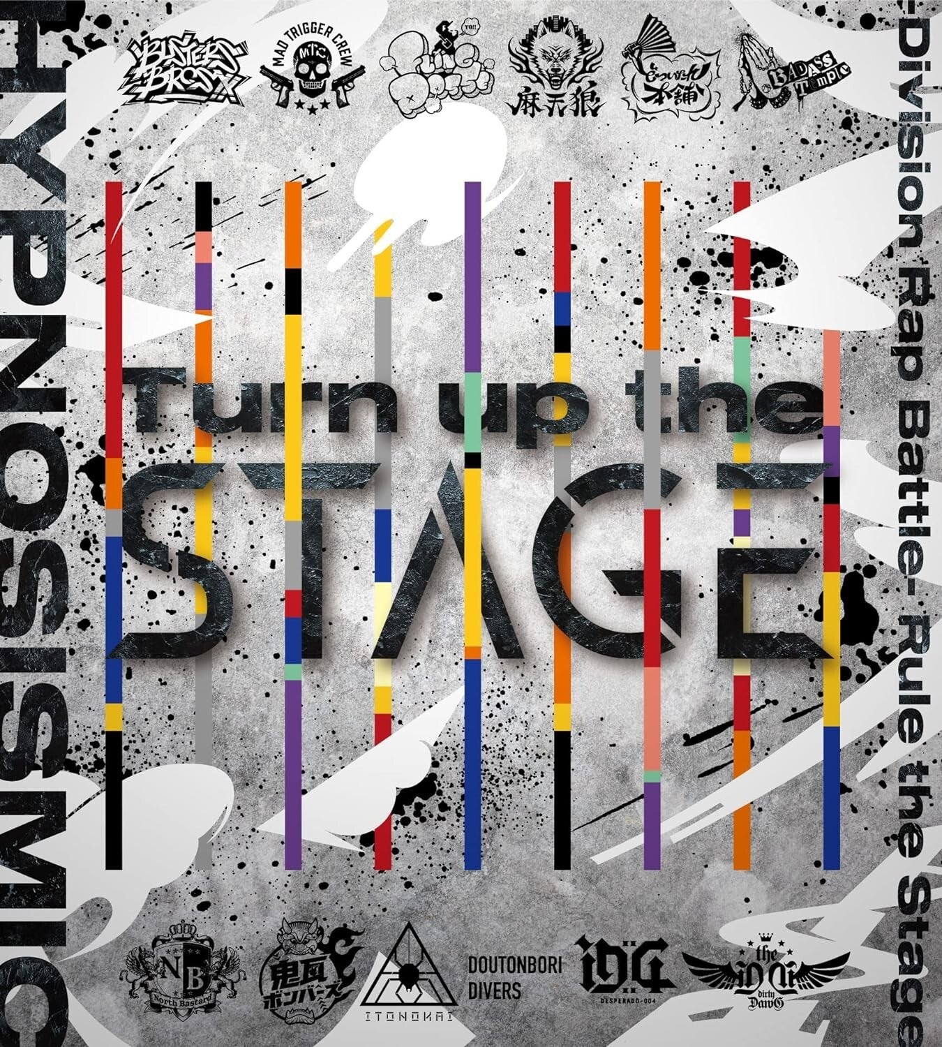Turn up the Stage Hypnosis Mic Division Rap Battle Rule the Stage Music CD Japan