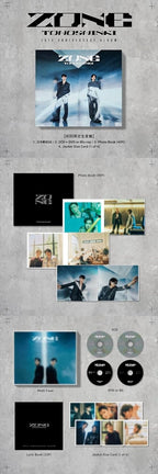 New TVXQ Tohoshinki ZONE First Limited Edition 2 CD Blu-ray Card Japan