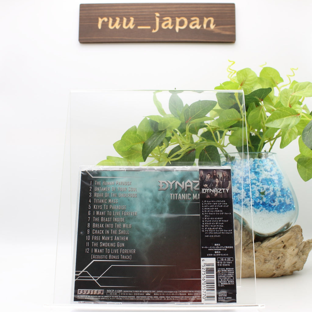New DYNAZTY TITANIC MASS with Bonus Track JAPAN CD