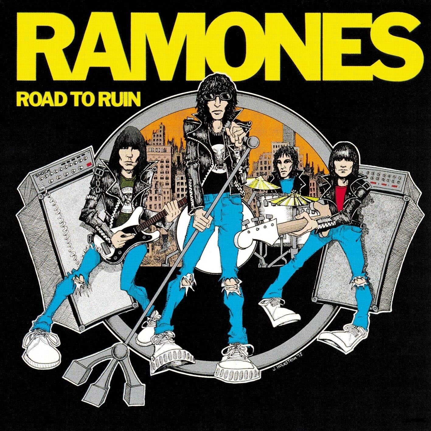 New RAMONES ROAD TO RUIN WITH BONUS TRACKS 2025 JAPAN CD