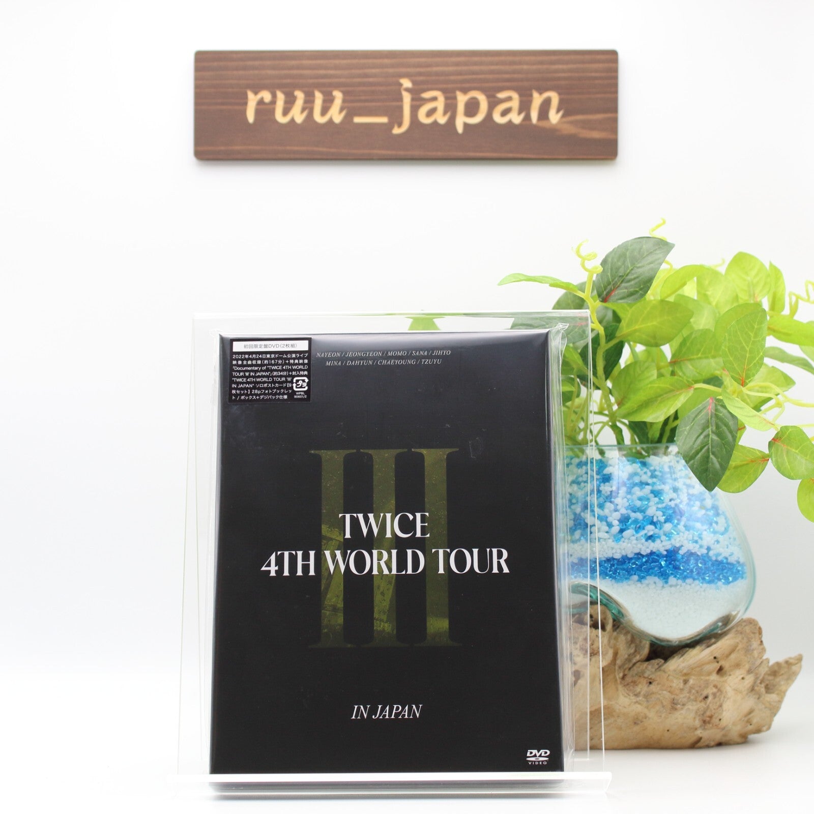 TWICE 4TH WORLD TOUR III IN JAPAN Limited Edition 2 DVD Photobook Post Card New