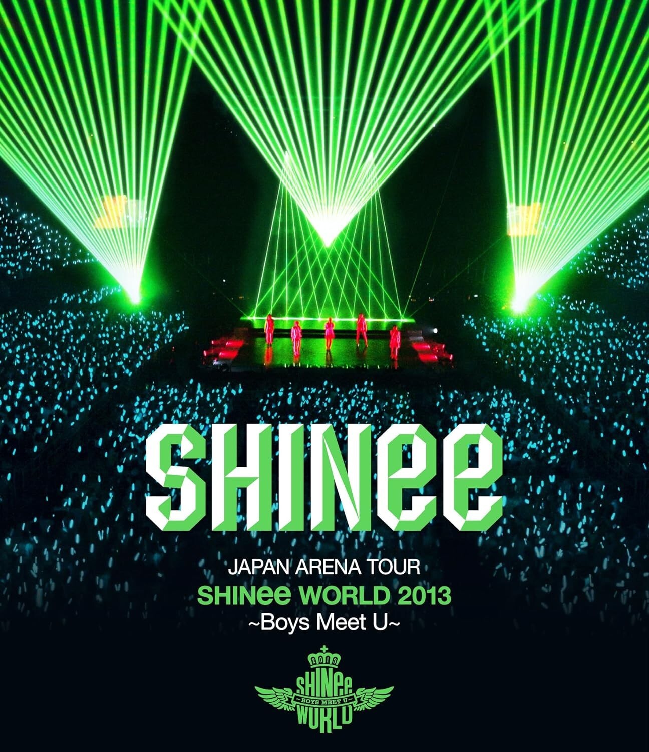 SHINee JAPAN ARENA TOUR SHINee WORLD 2013 Boys Meet U Blu-ray Photobooklet New