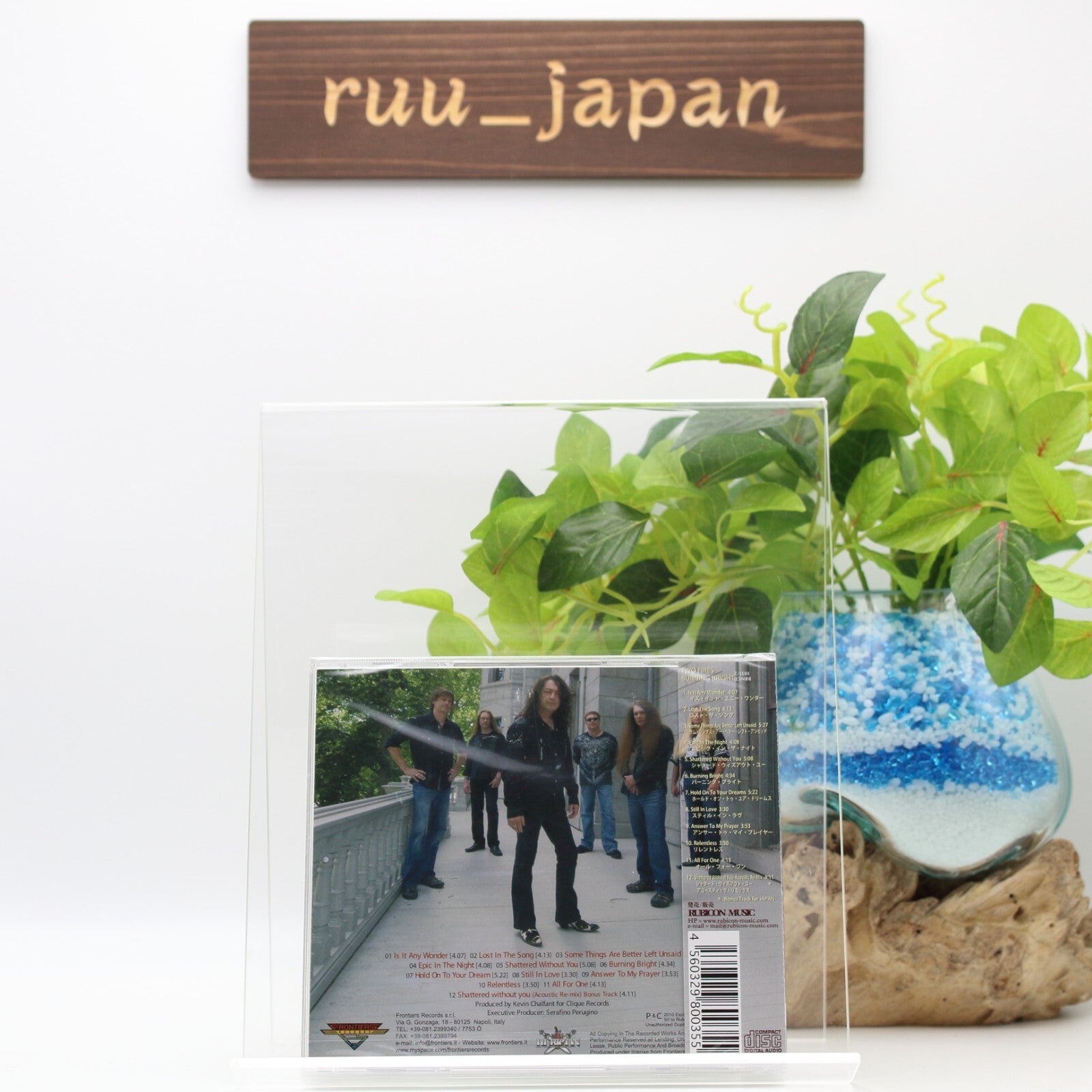 New TWO FIRES Burning Bright + 1 JAPAN CD Kevin Chalfant Journey Survivor Bonrud