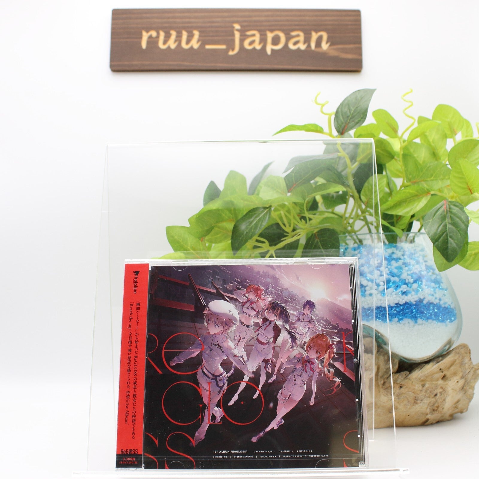 New ReGLOSS 1st Album CD ReGLOSS hololive DEV_IS HOLO-13