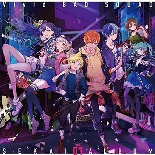 Vivid BAD SQUAD SEKAI ALBUM vol.1 CD JAPAN New