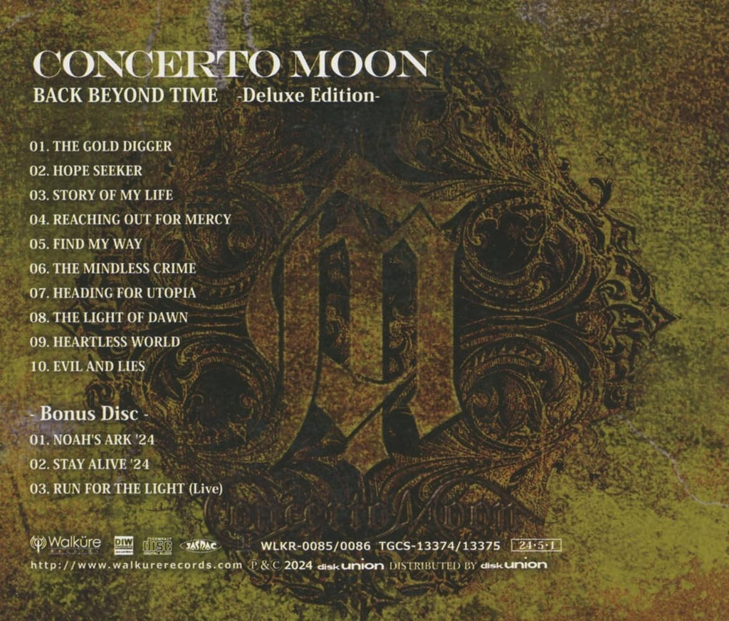 New BACK BEYOND TIME -Deluxe Edition-