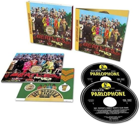 The Beatles 2SHMCD Sgt. Peppers Lonely Hearts Club OBI Band Slipcase NEW