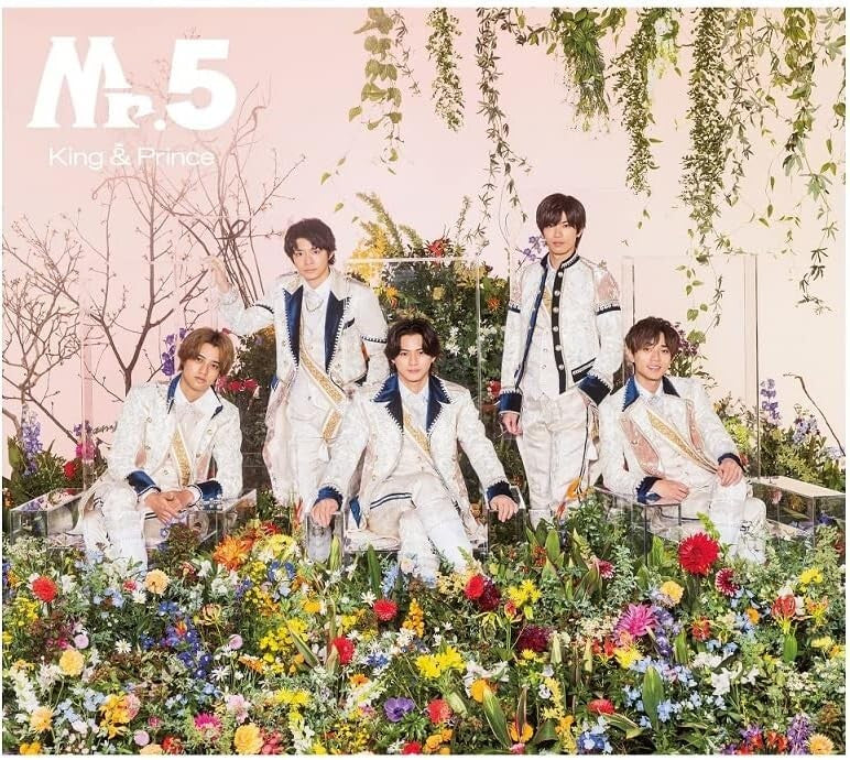 New King & Prince Mr.5 Limited Edition A CD with DVD & Bonus Photo Card