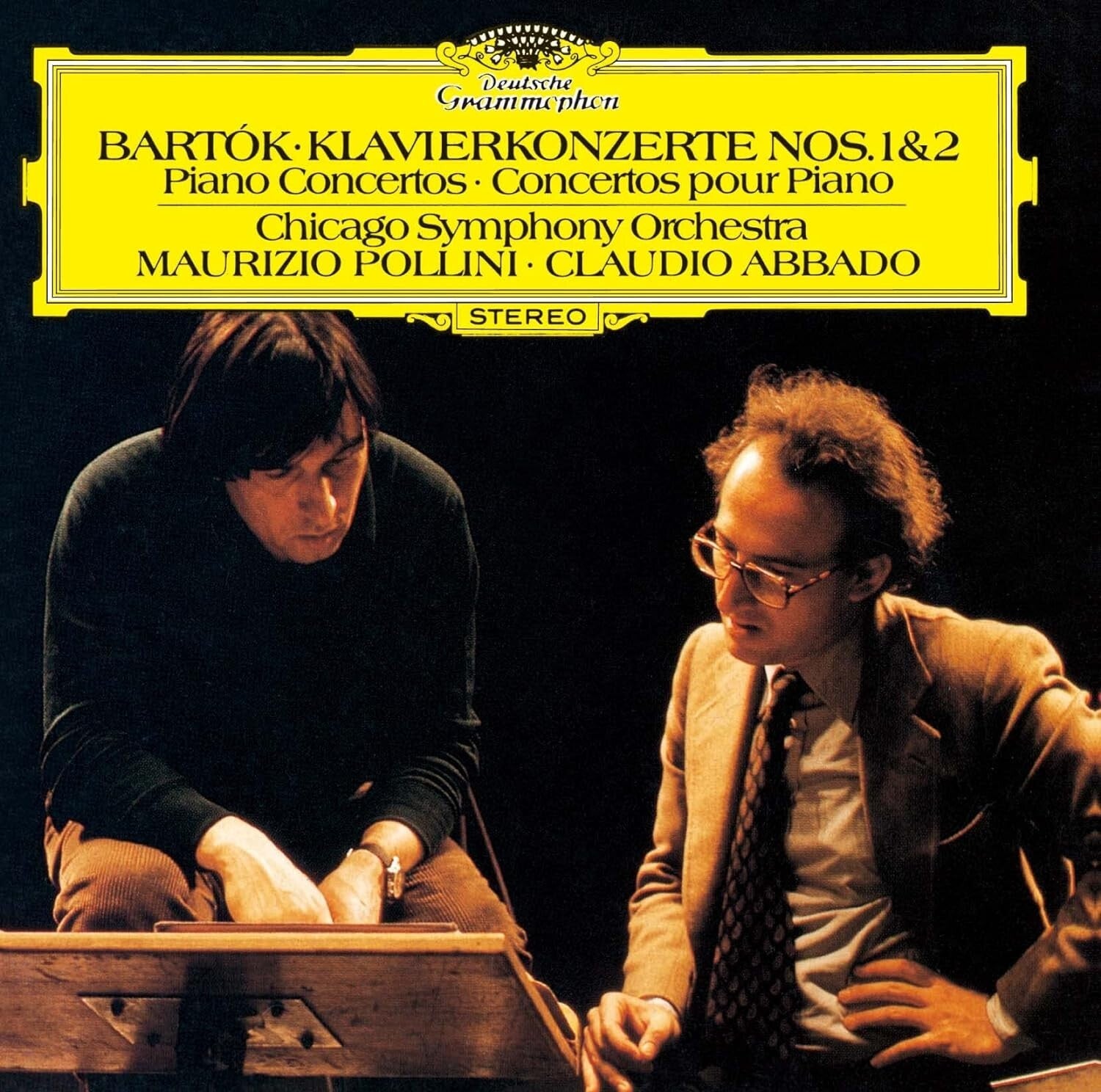 Maurizio Pollini Abbado CSO Bartok Piano Concertos No. 1 & 2 UHQ CD JAPAN New