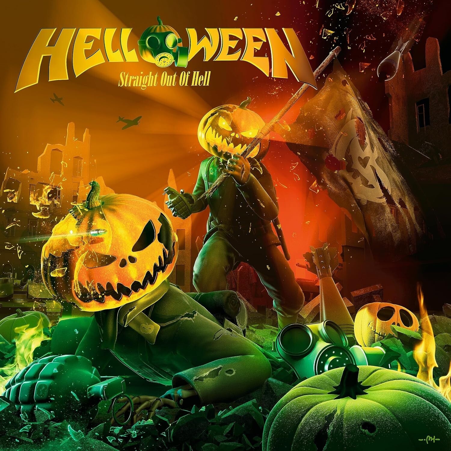 HELLOWEEN STRAIGHT OUT OF HELL WITH BONUS TRACKS JAPAN 2 SHM-CD NEW
