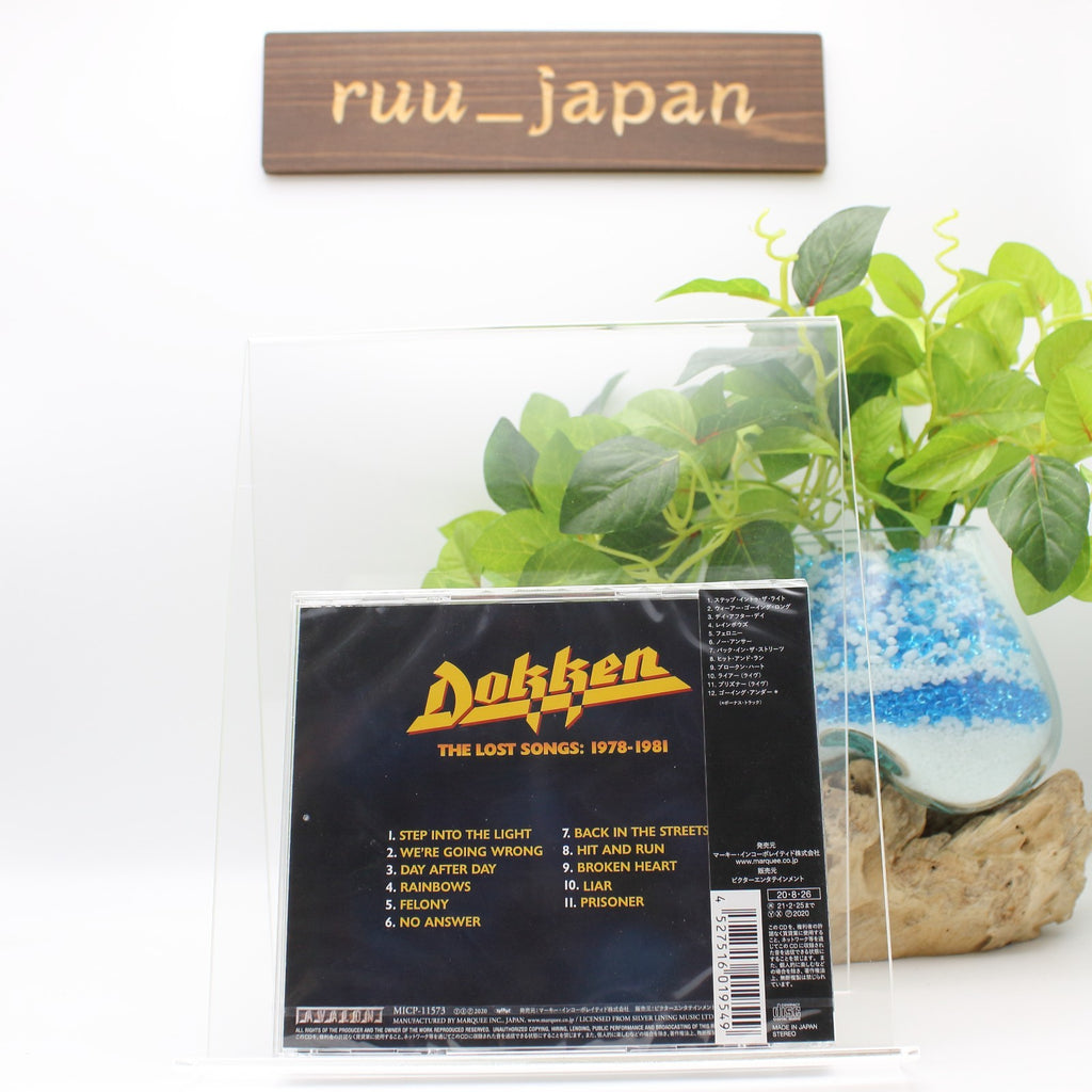 CD New 2020 JAPAN CD DOKKEN THE LOST SOMGS 1978-1981 WITH BONUS TRACKS