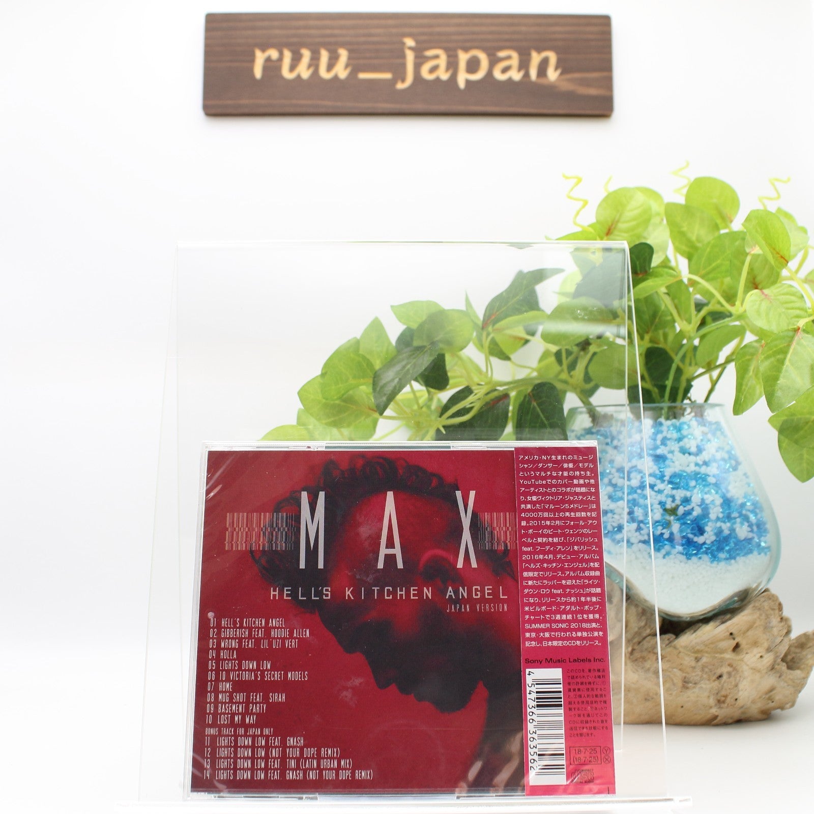 2018 JAPAN CD MAX HELLS KITCHEN ANGEL JAPAN VERSION WITH 4 BONUS TRACKS New
