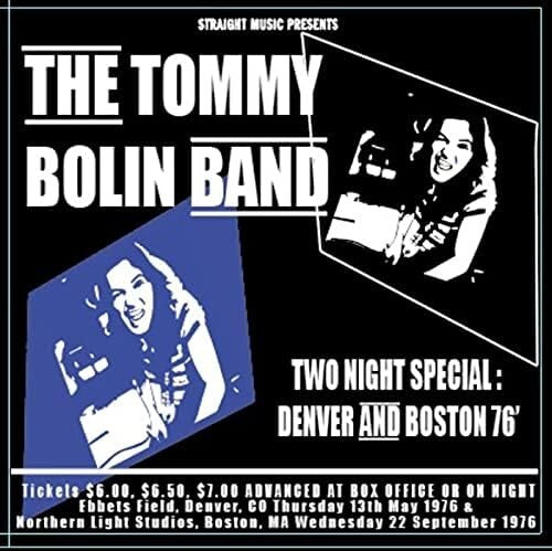 TOMMY BOLIN BAND-TWO NIGHT SPECIAL- DENVER AND BOSTON76 2CD Japan New