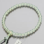 [Butsudanya Takita Shoten] Womens rosary green onyx 7mm beads pure silk NEW