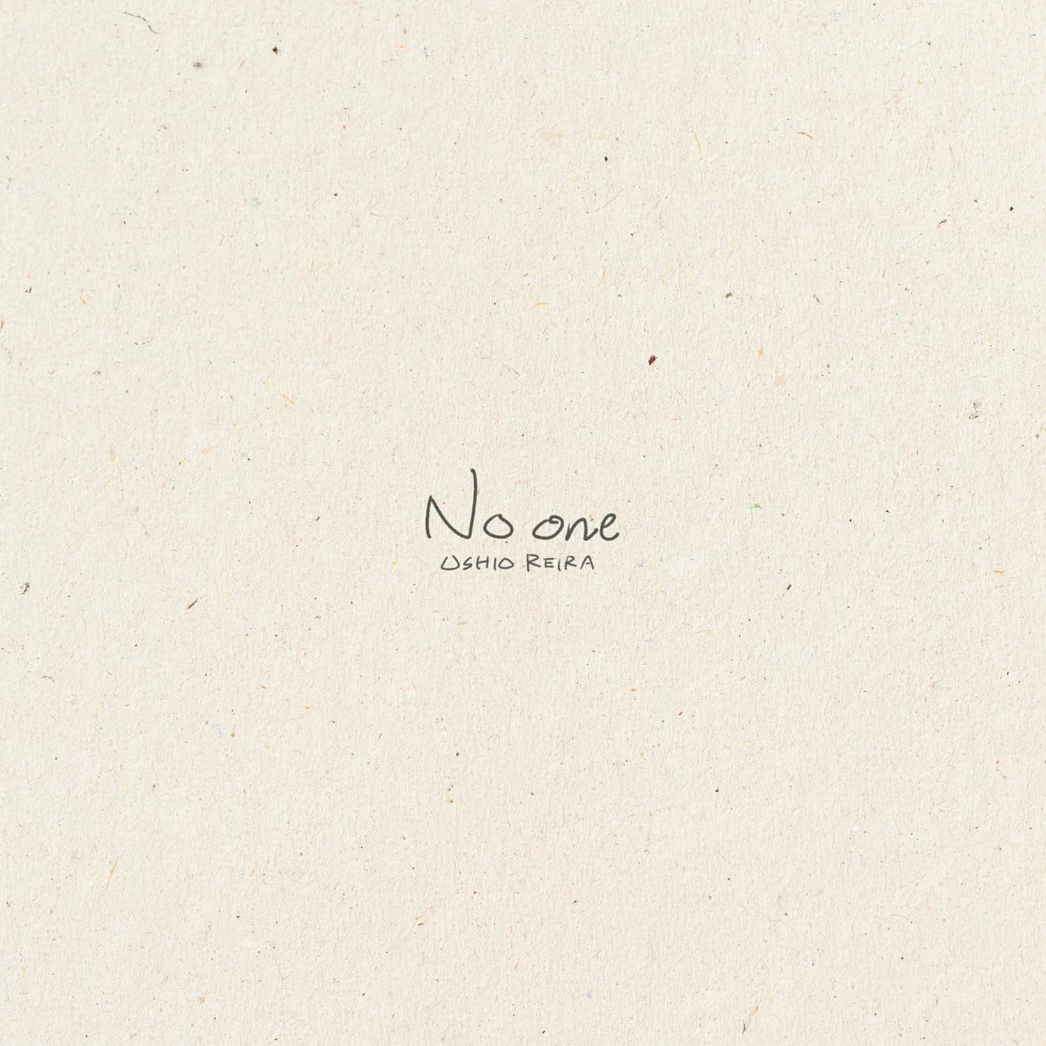 CD No one (Standard Edition) Japan Ushio Reira Music w/Lyrics booklet (1 CD) NEW