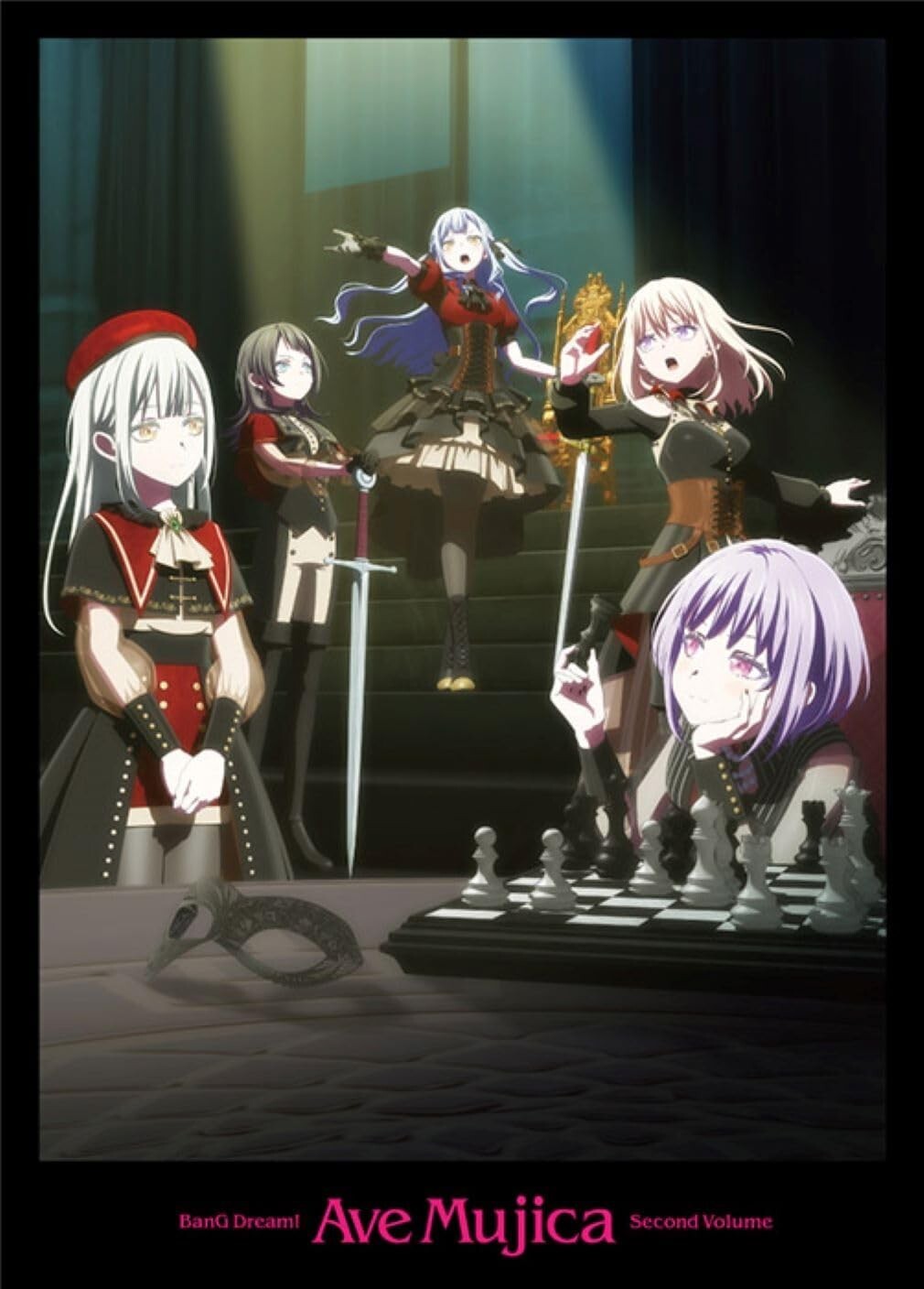 Blu-ray BanG Dream! Ave Mujica Part 2 Blu-ray+CD+Booklet+Stickers Anime Eng Sub