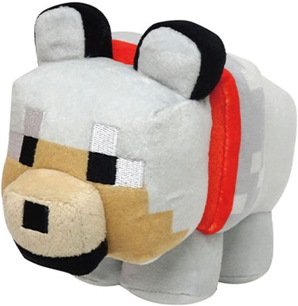 K Company Minecraft Collection Plush Wolf MCT-CNG9-OK NEW