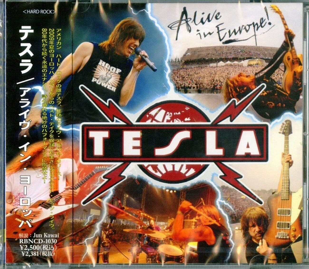 New TESLA Alive In Europe ! JAPAN CD Eric Martin Band Mr.Big Tyketto King Kobra