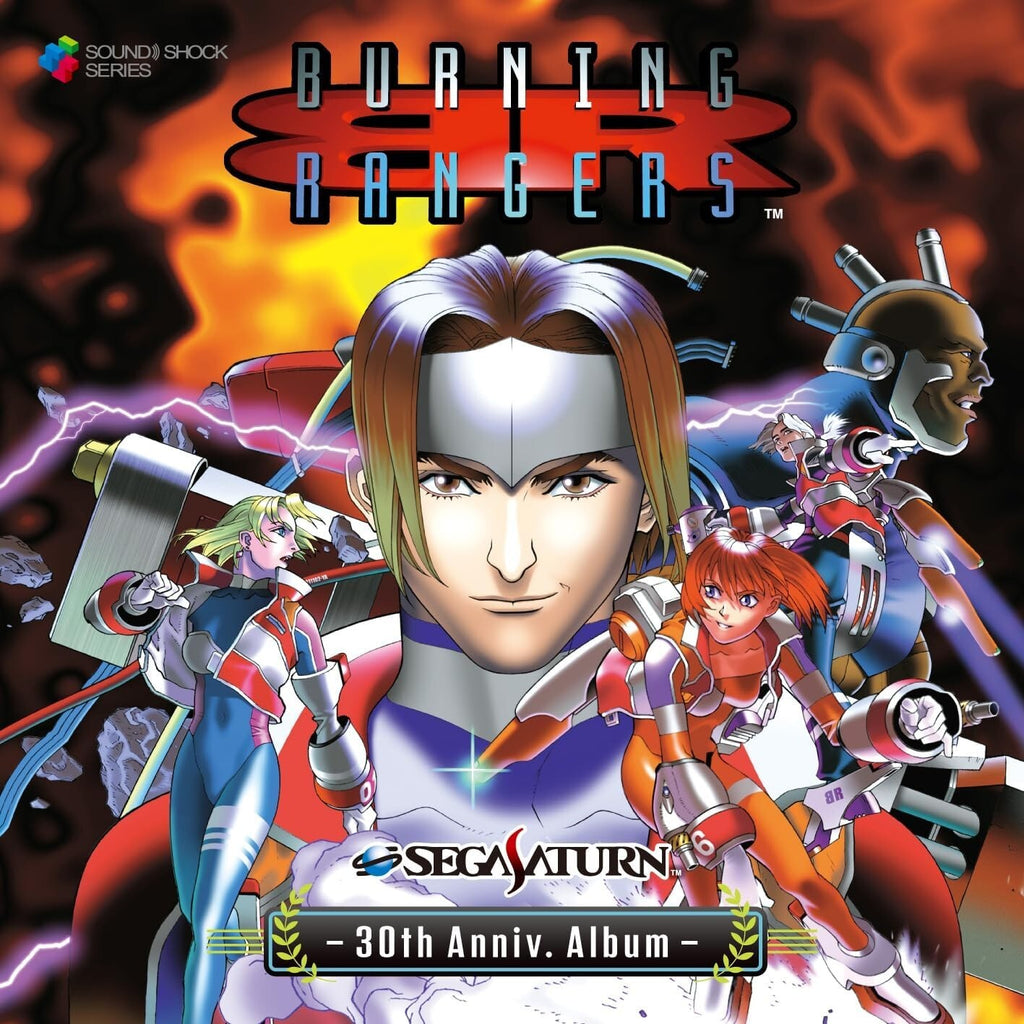 New BURNING RANGERS SEGASATURN 30th Anniv. Album 2CD SEGA Sound Team Game OST