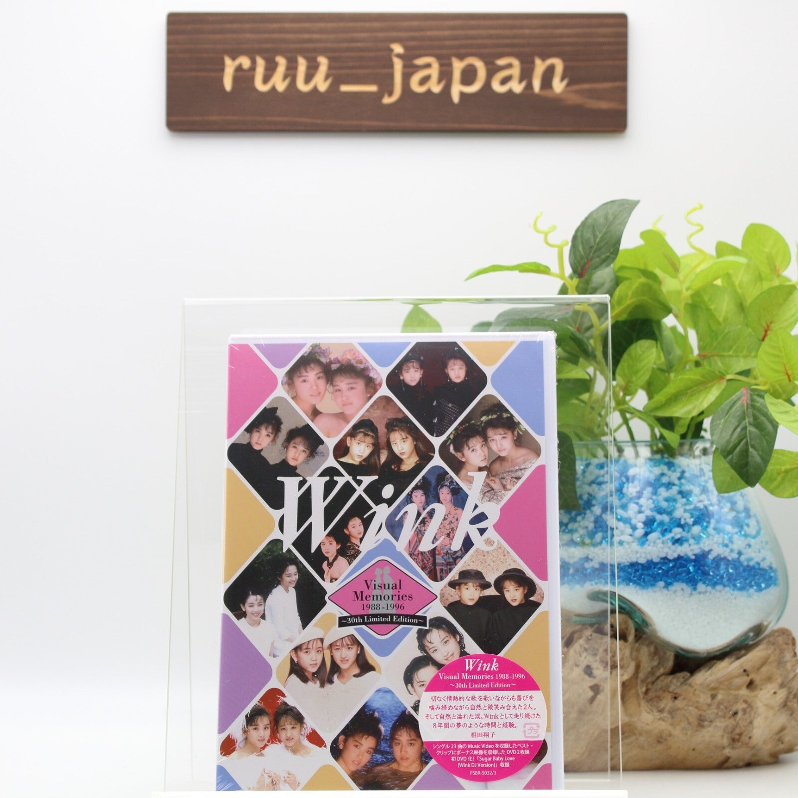 New Wink Visual Memories 1988-1996 30th Limited Edition 2DVD Redion 2 PSBR-5032