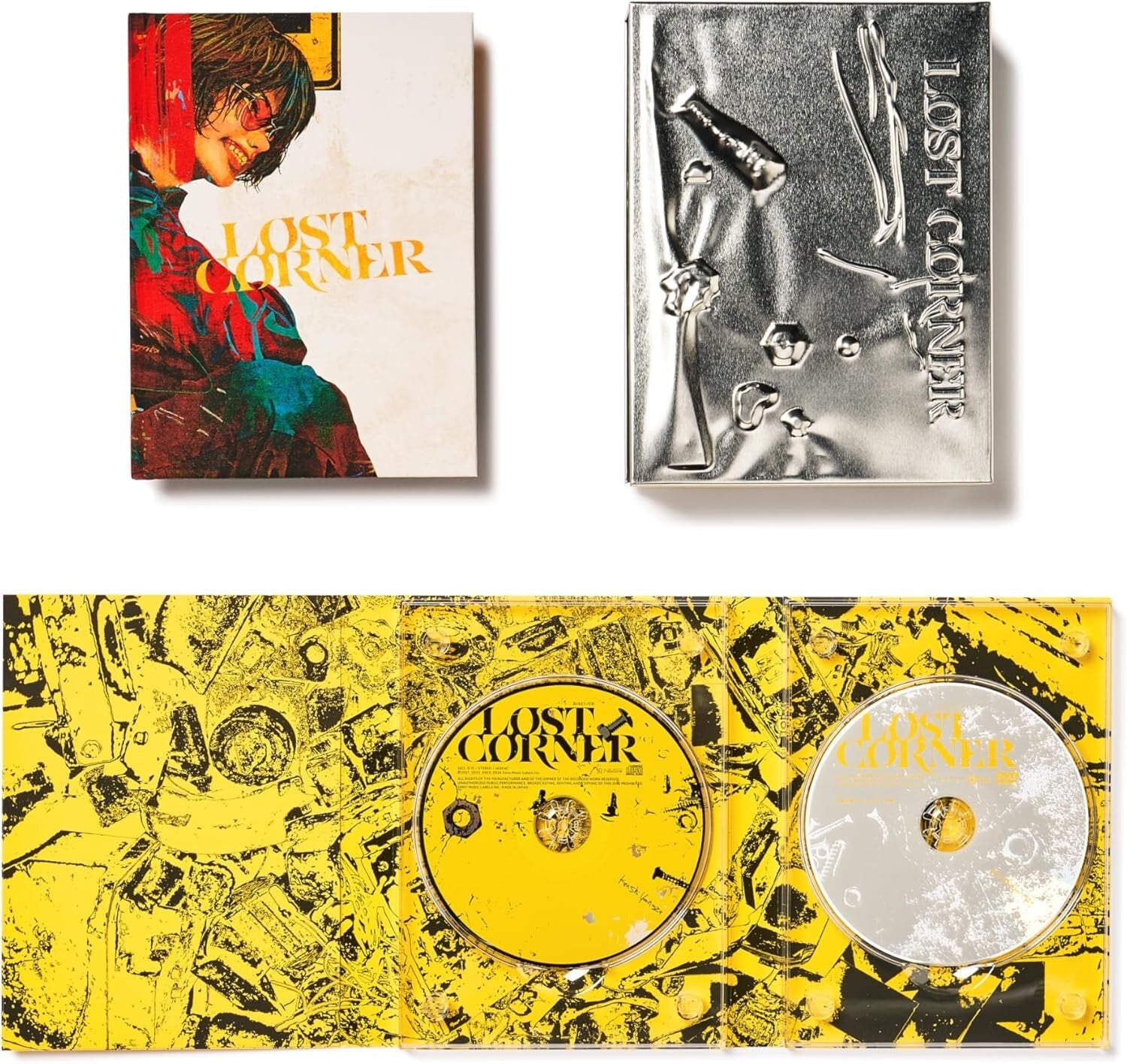 Yonezu Kenshi LOST CORNER Video Edition CD+DVD+Tin Case Japan New