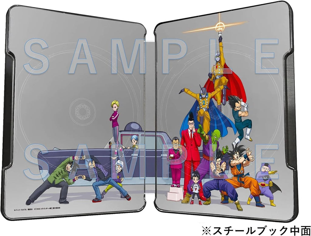DRAGON BALL SUPER SUPER HERO [4K Ultra HD+2D] STEELBOOK JAPAN EXCLUSIVE NEW
