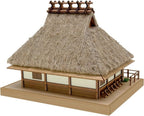 Woody Joe Mini Architecture No.5 Thatched Roof House Wooden Model Assembly NEW