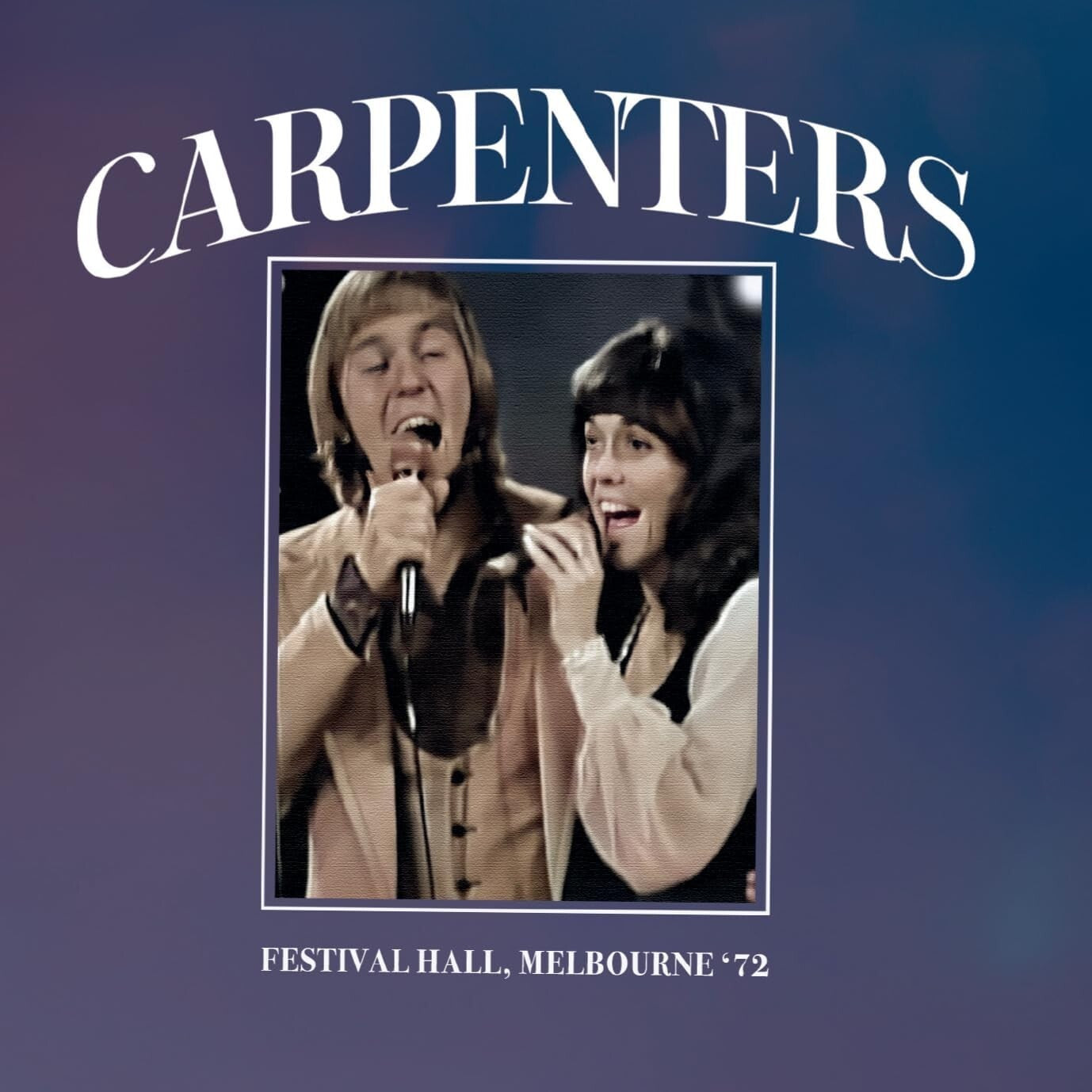 New CARPENTERS FESTIVAL HALL MELBOURNE 1972  JAPAN CD