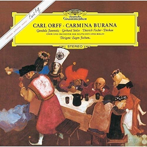 Eugen Jochum SEALED CD Orff Carmina Burana Janowitz  Encore Pres OBI New