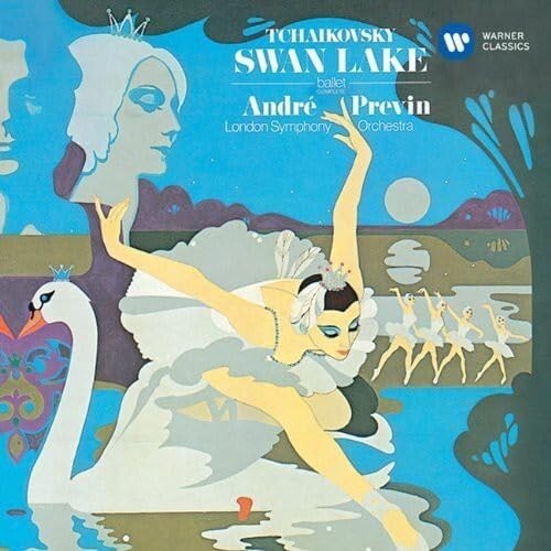 New André Previn/LSO 2 CD Tchaikovsky Ballet Swan Lake Japan OBI