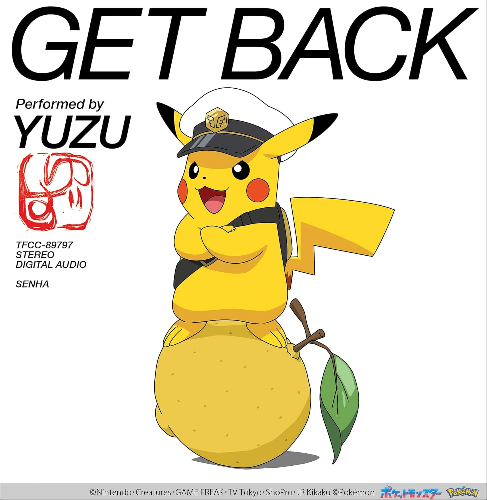 New GET BACK Limited Edition YUZU CD Pokemon Theme Song Japan 2025