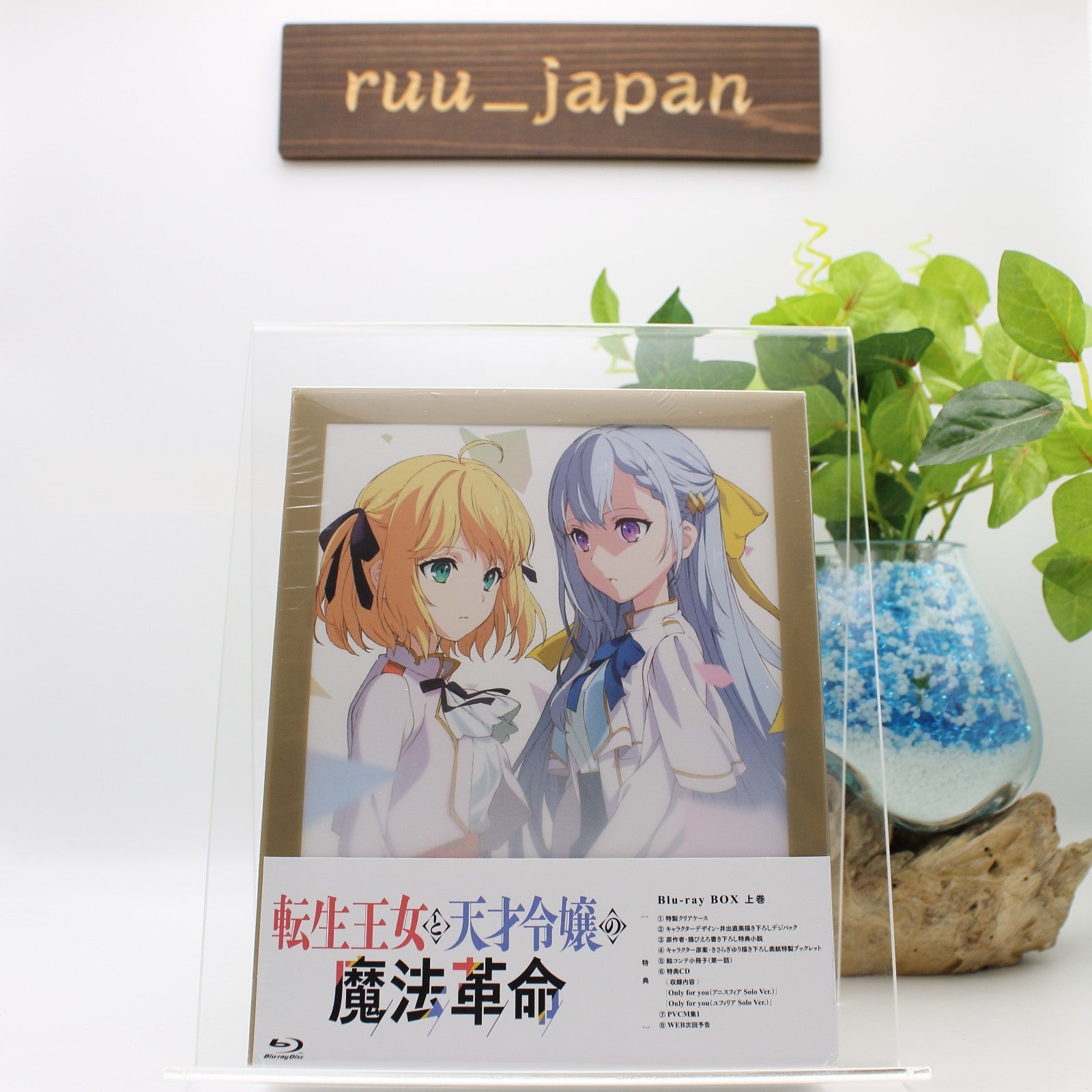 The Magical Revolution of the Reincarnated Princess Blu-ray Box Vol.1 Japan New