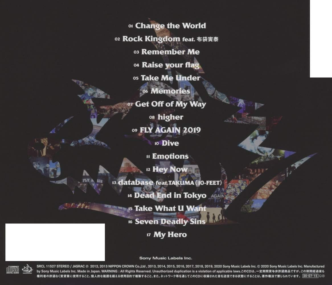 CD MAN WITH A BEST MISSION (Standard Edition) Japan MAN WITH A MISSION Music
