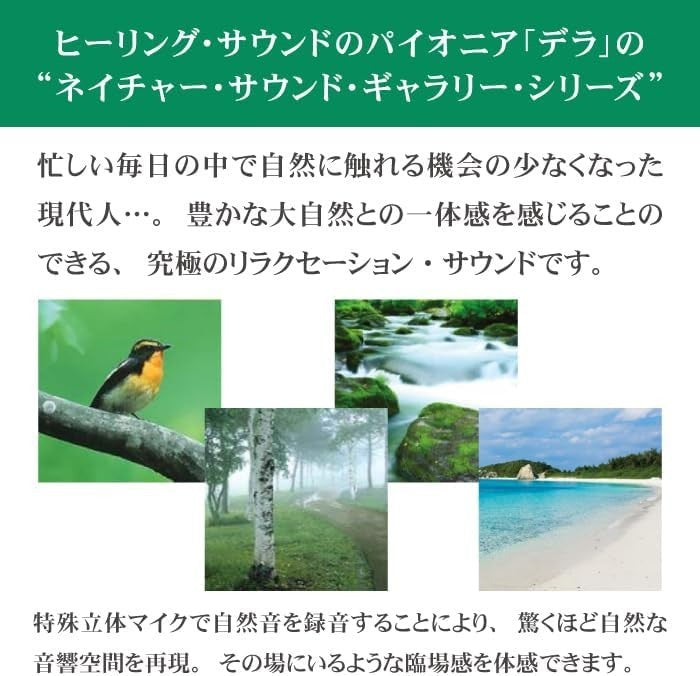 CD Seseragi Nature Sound Gallery (Natural Sounds) CD BGM Music Healing... Japan