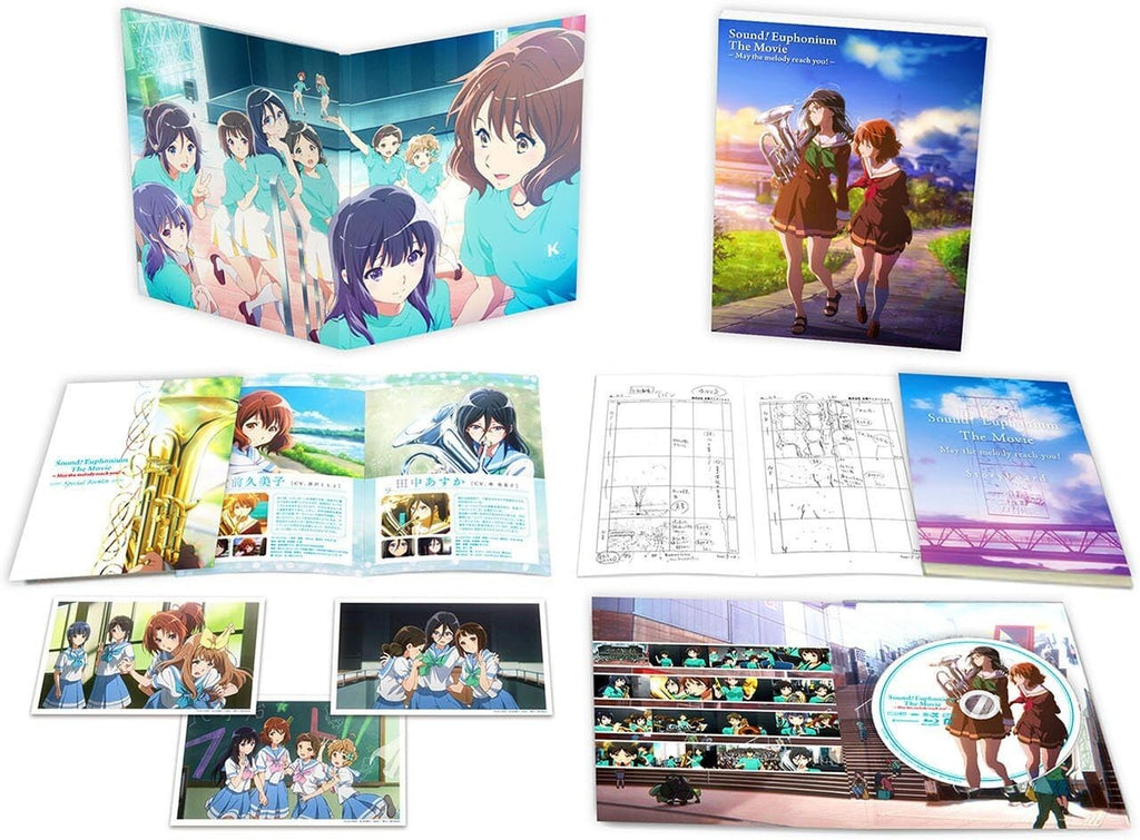 Sound Euphonium The Movie May the Melody Reach You Blu-ray Booklet Japan New