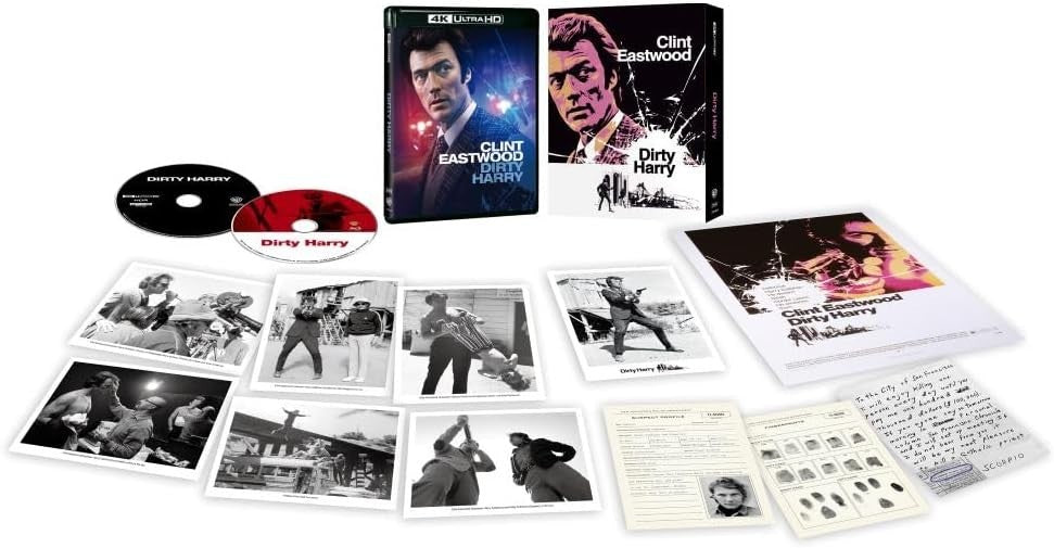 Dirty Harry 4K UHD + Blu-ray Set (with Paper Premium) Blu-ray Japan NEW