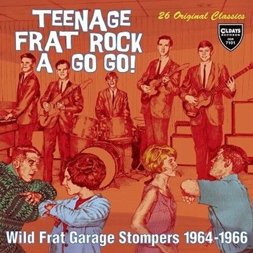 New Teenage Frat Rock A Go-Go Wild Frat Garage Stompers 64 - 66 JAPAN MINI LP CD