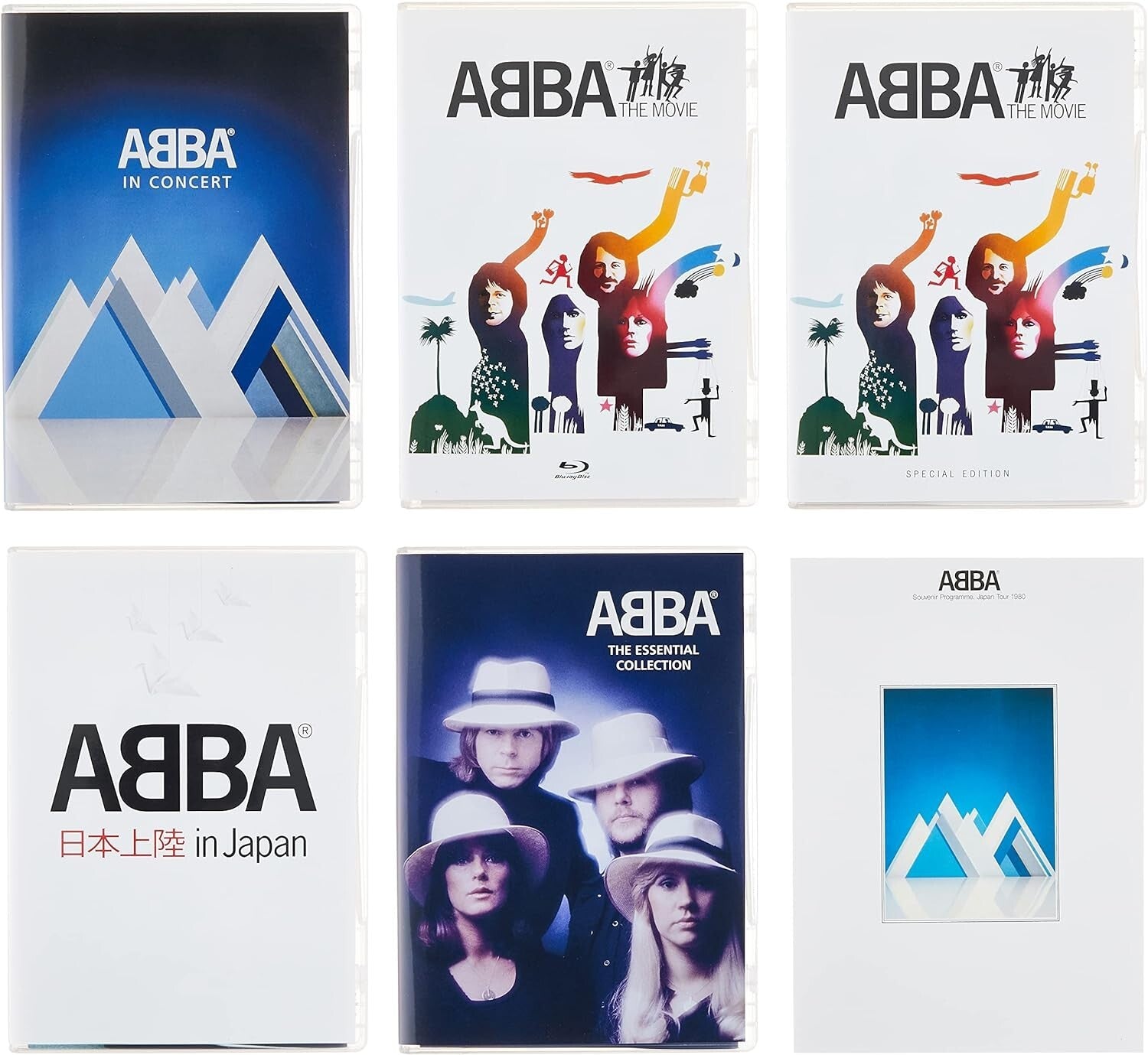 ABBA 6DVD+Blu-ray Complete Video Collection limited edition 2022 Universal New