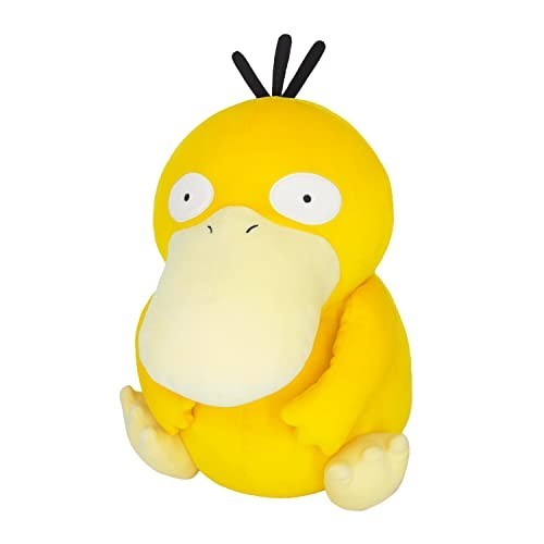 Sanei Boeki Pokemon Potehug Cushion Psyduck W25×D37×H37.5cm Plush Toy Goods New