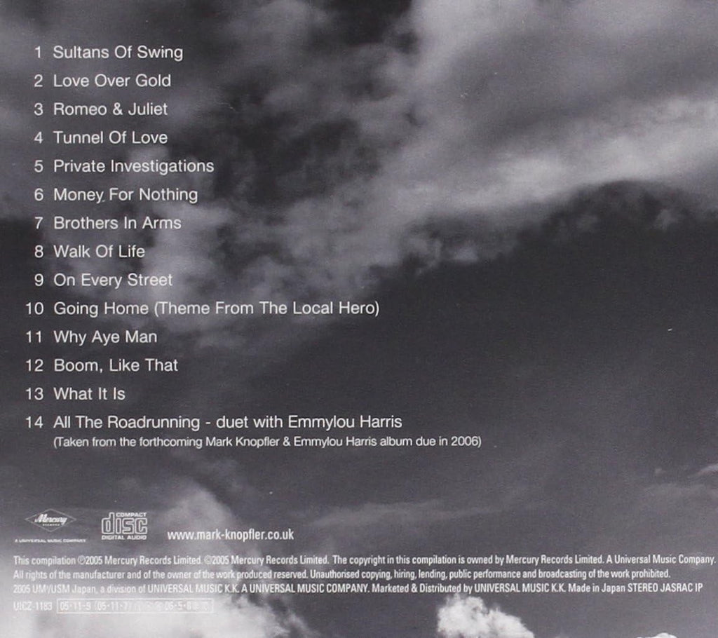 CD New Dire Straits & Mark Knopfler Private Investigations The Best Of Japan OBI
