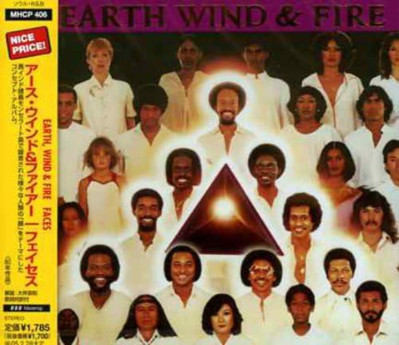 Earth Wind & Fire CD Faces Japan OBI NEW