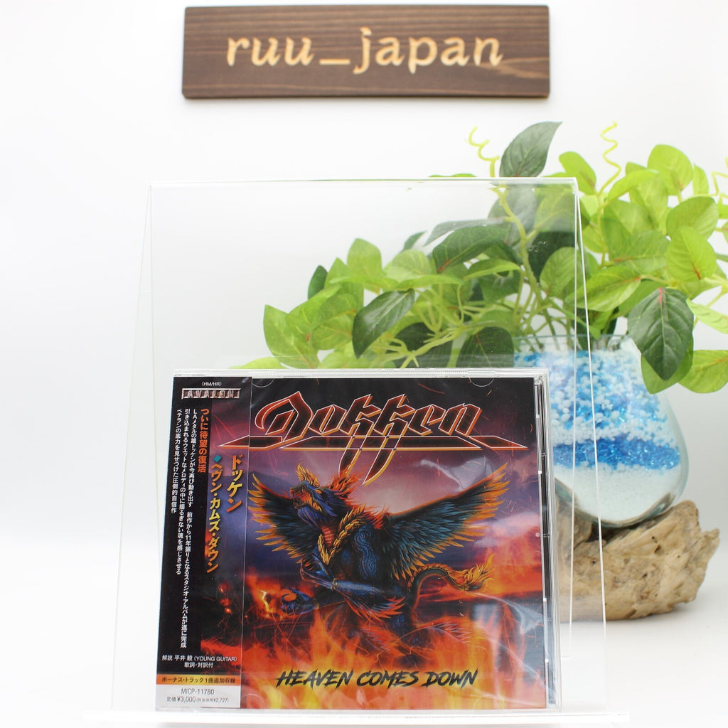 DOKKEN HEAVEN COMES DOWN WITH BONUS TRACK JAPAN CD NEW