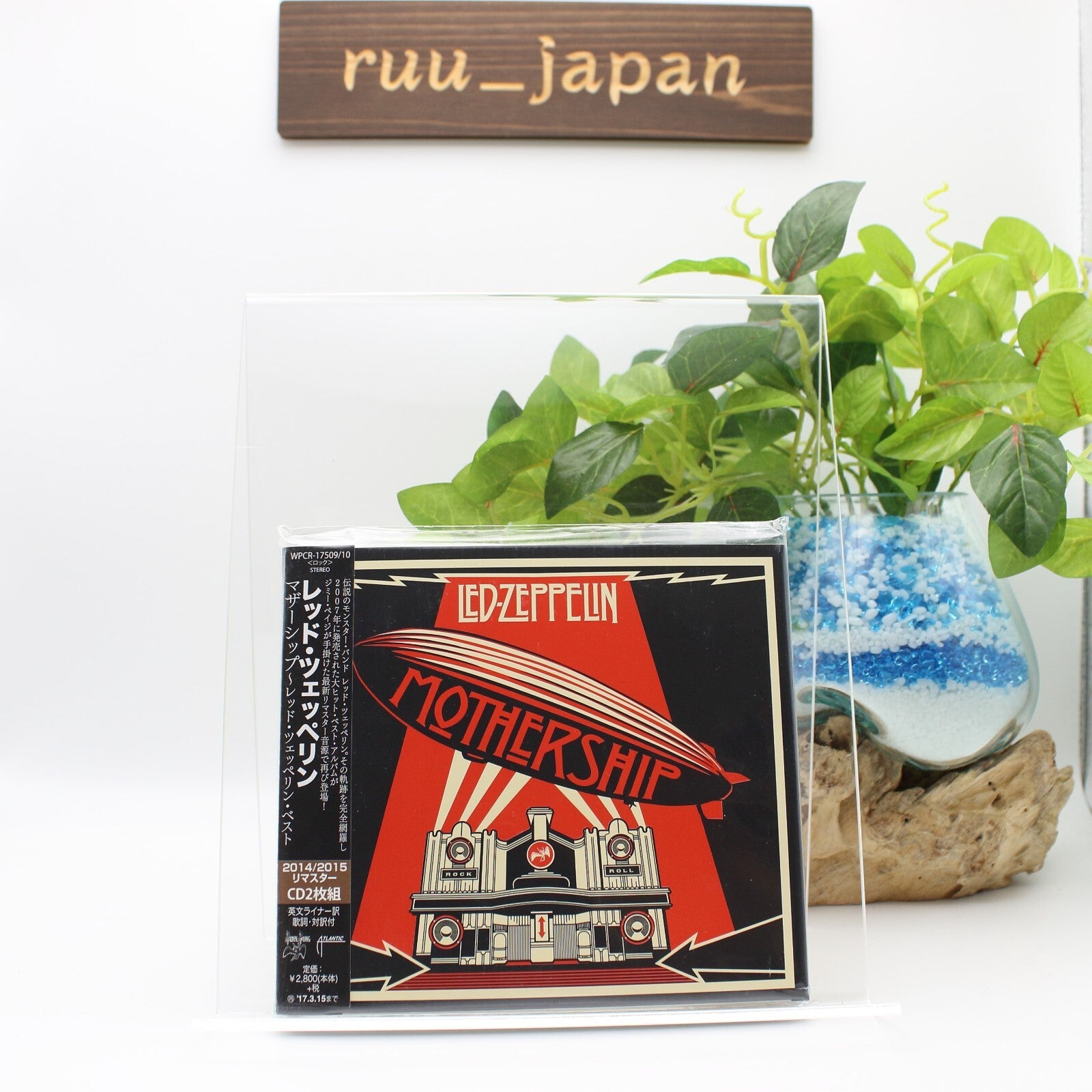 New Led Zeppelin 2CD Mothership Compi. Cardboard Sleeve OBI Japan