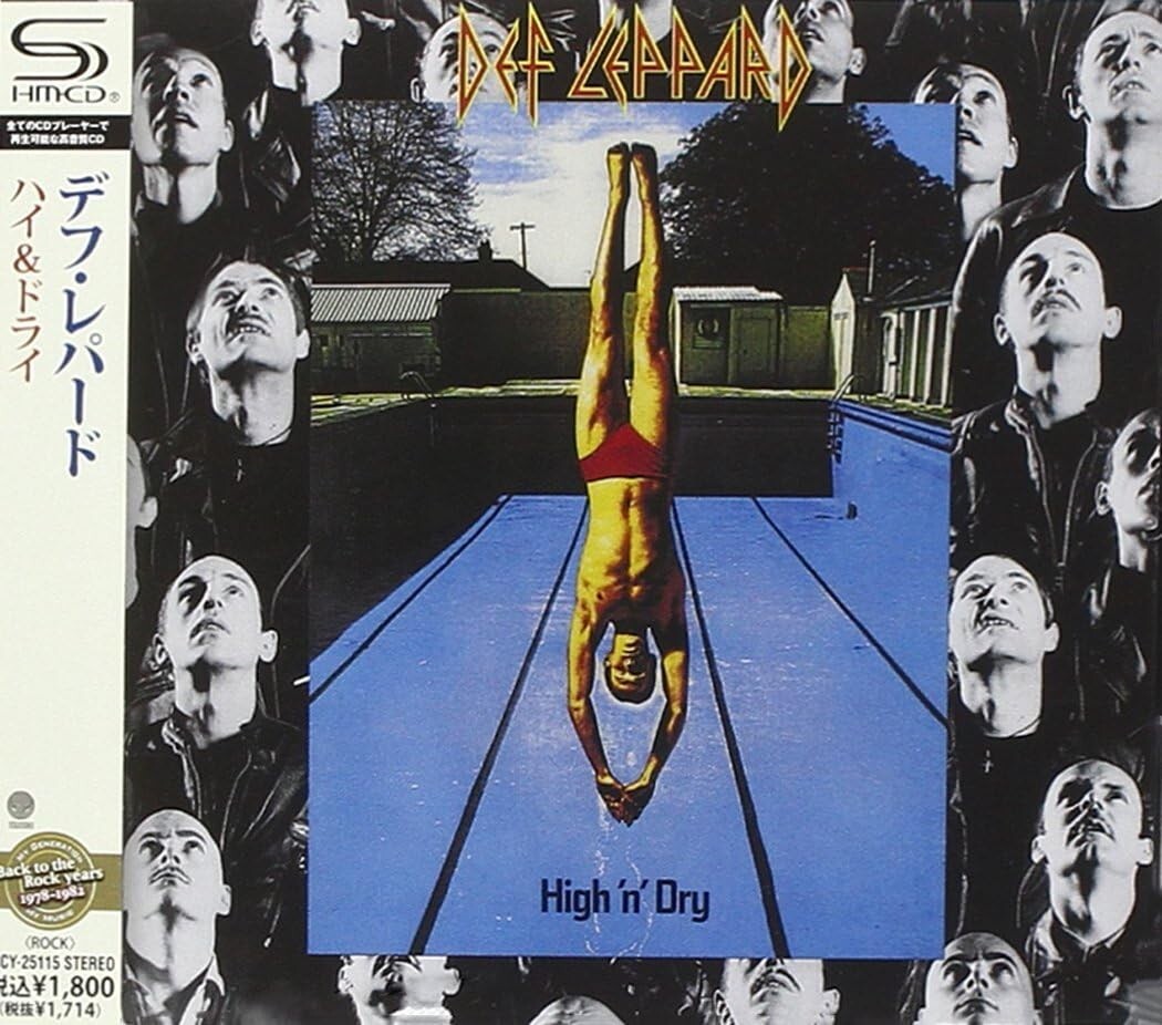 DEF LEPPARD HIGH N DRY JAPAN CD SHM AUDIOPHILE CD NEW