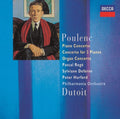 Pascal Rogé/Dutoit CD (SHM-CD) Poulenc Piano & Organ Concertos Japan OBI NEW