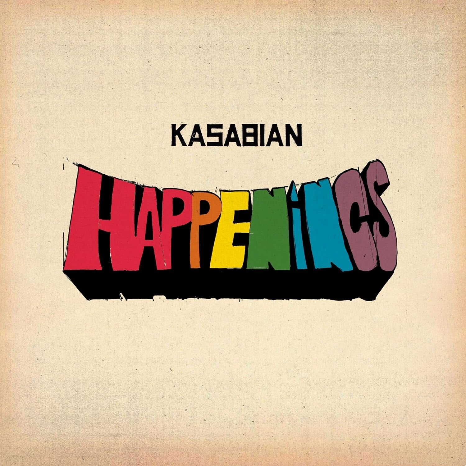 New KASABIAN HAPPENINGS WITH BONUS TRACK JAPAN CD